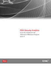 EMC2 RSA Malware Analysis 4 Serie Guia De Instalacion