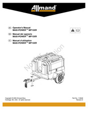 Allmand 118348 Manual Del Operario