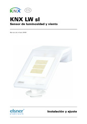 elsner elektronik KNX LW sl Instalacion Y Ajuste