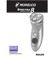 Philips Norelco Spectra 8 Serie Manual Del Usuario