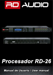 RD AUDIO RD-26 Manual De Usario