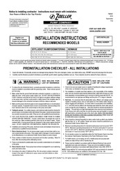 Zoeller 292-0002 Instrucciones De Instalación