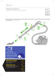 Dyson DC22TXUS Instrucciones De Seguridad