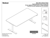 Steelcase 1439125001 Manual De Instrucciones