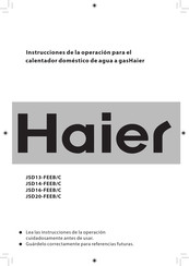 Haier JSD14-FEEB/C Instrucciones De La Operación