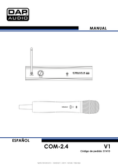 DAP Audio COM-2.4 Manual