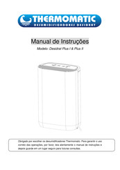 Thermomatic Desidrat Plus II Manual De Instruciones