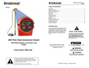 BriskHeat IBC Tote Manual De Instrucciones