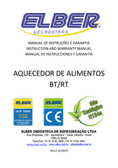 ELBER RT Manual De Instrucciones Y Garantía