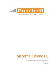 Prodelfi Cosmos L Manual Del Usuario