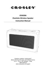 Crosley CR3028A Manual De Instrucciones