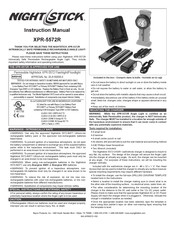 NightStick XPR-5572R Manual De Instrucciones