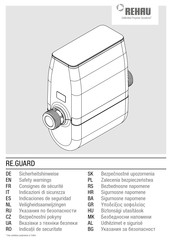 Rehau 410600 Indicaciones De Seguridad