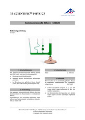 3B SCIENTIFIC U58020 Instrucciones De Uso