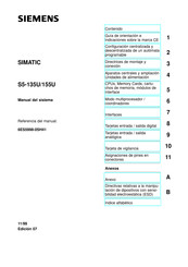 Siemens SIMATIC 155U Manual Del Sistema