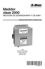 E-Mon D-mon clase 2000 Instrucciones Para La Instalación