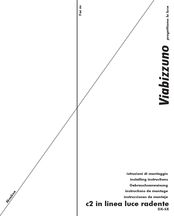 viabizzuno c2 Serie Instrucciones De Montaje