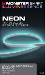 Neon MONSTER SMART ILLUMINESSENCE Guía De Comienzo Rápido