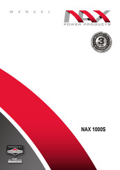 NAX 1000S Manual