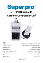 SuperPro D1-PPM Manual Del Usuario