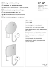 KEUCO 17613 01 9000 Instrucciones De La Instalación Y De Funcionamiento