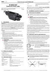 elsner elektronik RF-MSG2-DST Datos Técnicos E Instrucciones De Instalación