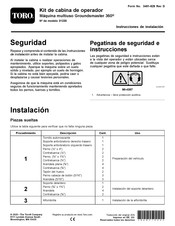 Toro 31220 Instrucciones De Instalación