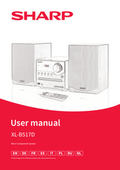 Sharp XL-B517D Manual Del Usuario