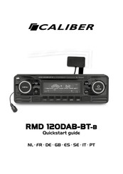 Caliber RMD 120DAB-BT-B Guia De Inicio Rapido