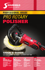 Shurhold PRO ROTARY POLISHER Manual De Instrucciones