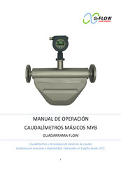 G-FLOW MYBC08 Manual Del Usuario