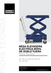 Disset Odiseo MSA1019 Ficha Técnica