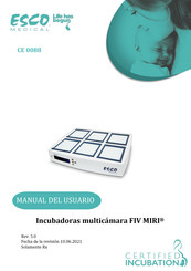 Esco Medical FIV MIRI Manual Del Usuario