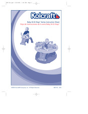 Kolcraft baby sit & step Instrucciones