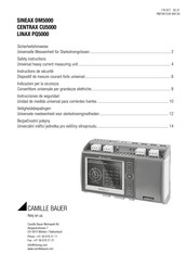 Camille Bauer CENTRAX CU5000 Manual Del Usuario