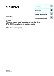 Siemens SIMATIC S7-300 Primeros Pasos