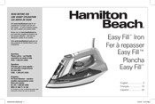 Hamilton Beach Easy Fill 19752 Manual Del Usuario