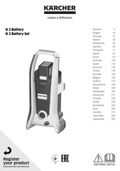 Kärcher K 2 Battery Manual Del Usuario