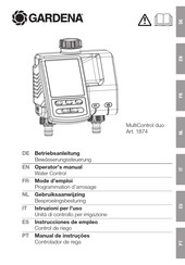 Gardena MultiControl duo Instrucciones De Empleo