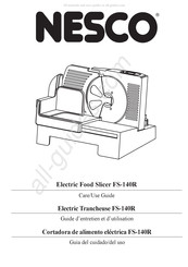 Nesco FS-140R Guía Del Cuidado/Del Uso