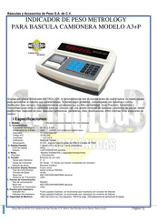 METROLOGY XK3100-A3+ Manual Del Usuario