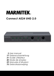 Marmitek Connect AE24 UHD 2.0 Guia Del Usuario