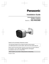 Panasonic KX-HNC600 Guia De Instalacion