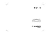 Sangean RCR-10 Manual De Instrucciones