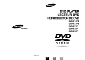 Samsung DVD-E437 Manual De Instrucciones