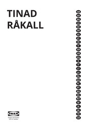 IKEA RÅKALL Manual De Instrucciones