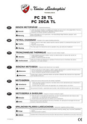 Tonino Lamborghini PC 26CA TL Manual Del Usuario