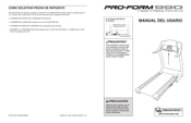 Pro-Form PETL85140 Manual Del Usario