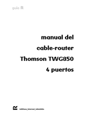 THOMSON TWG850 Manual Del Usuario