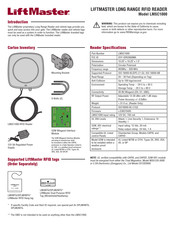 LiftMaster LMSC1000 Manual De Instrucciones